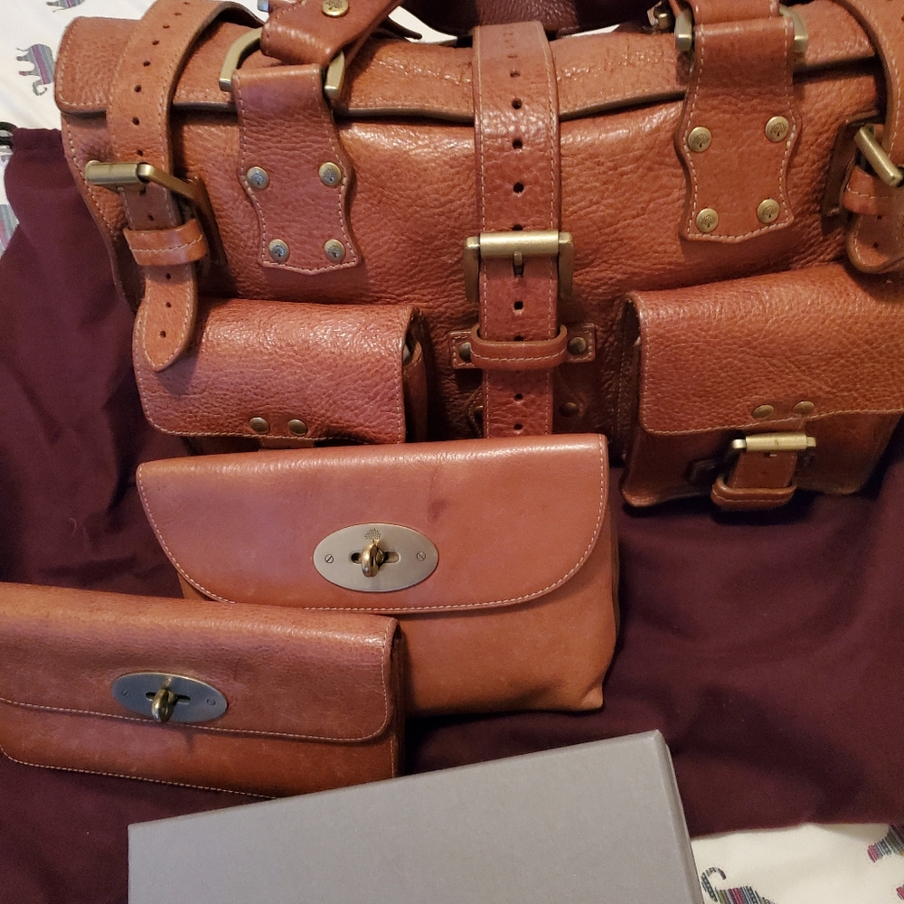 Purse, wallet and makeup pouch